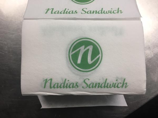 Serviet m. logo (250stk i stang)