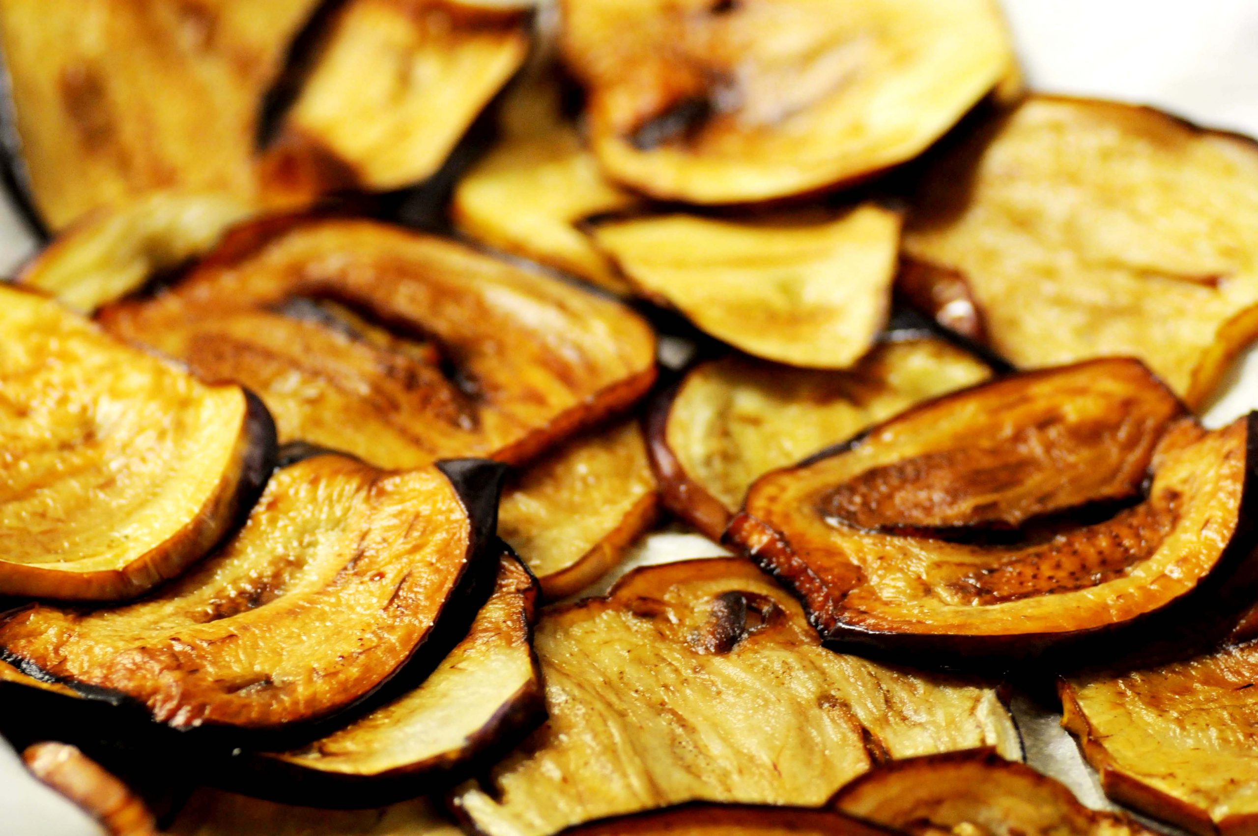 Grillede auberginer ( 500 g )