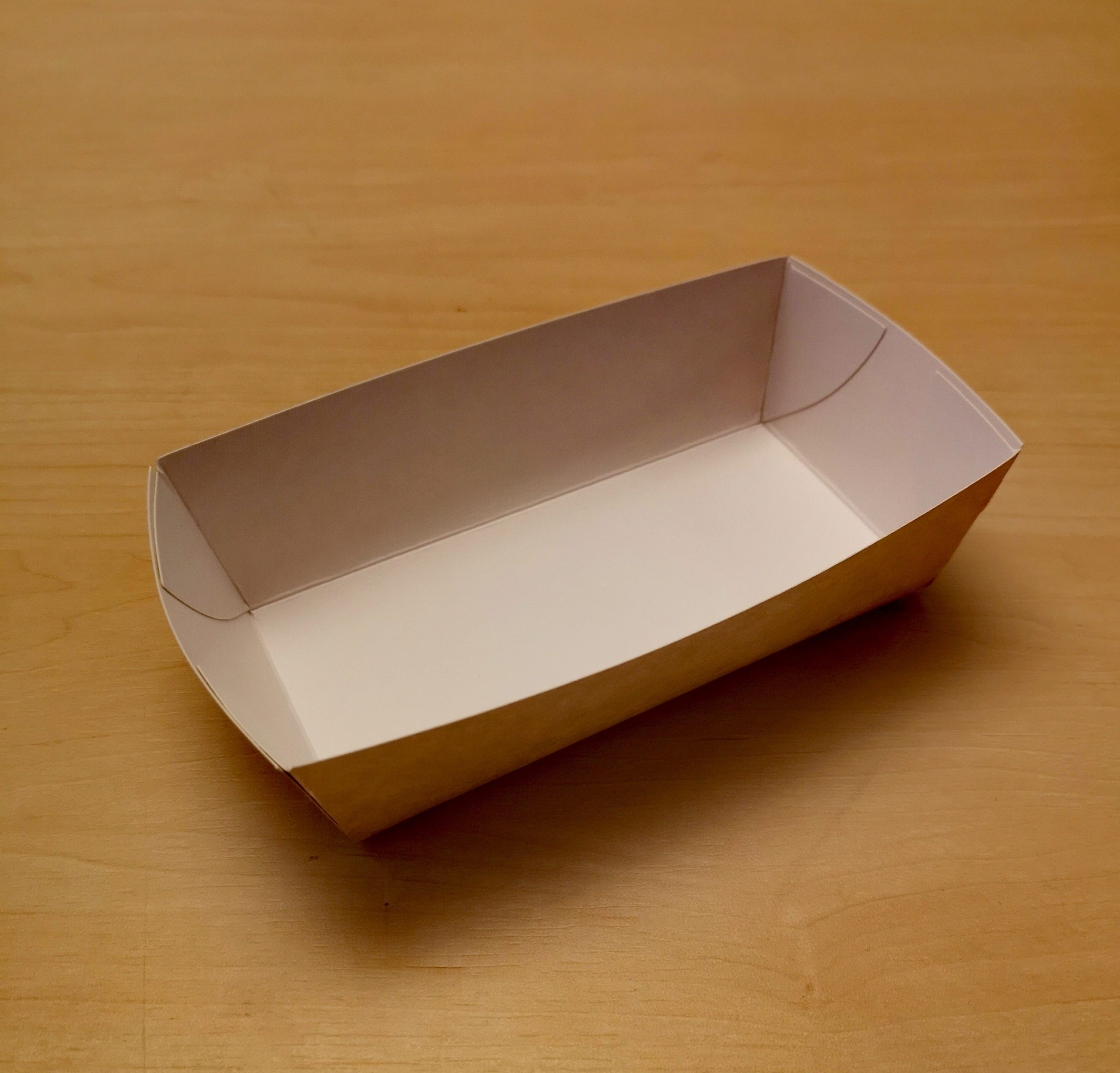 Stor pommes frites bakke ( 100 stk )